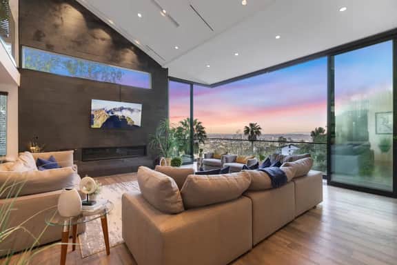 Franklin Modern - Hollywood Hills Estate with Theater, Pool, & Views - Image 3