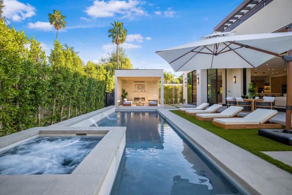 Amestoy Modern: Stunning 4BR Estate with Theater & Gym - Image 5