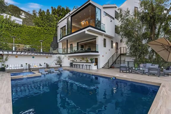 Franklin Modern - Hollywood Hills Estate with Theater, Pool, & Views - Image 1