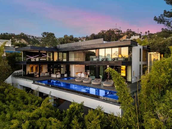 London Dream: Glamorous Sunset Strip Modern Compound with Theater, Pool & Spa - Image 1